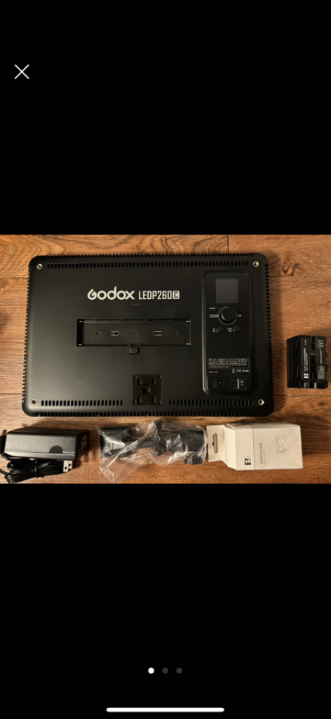 Godox LEDP260C 조명 (새제품)