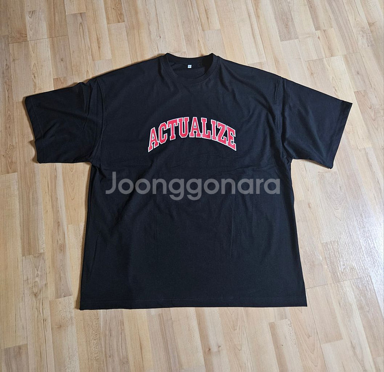 액츄얼라이즈 반팔 검정&흰색 XL 일괄--1