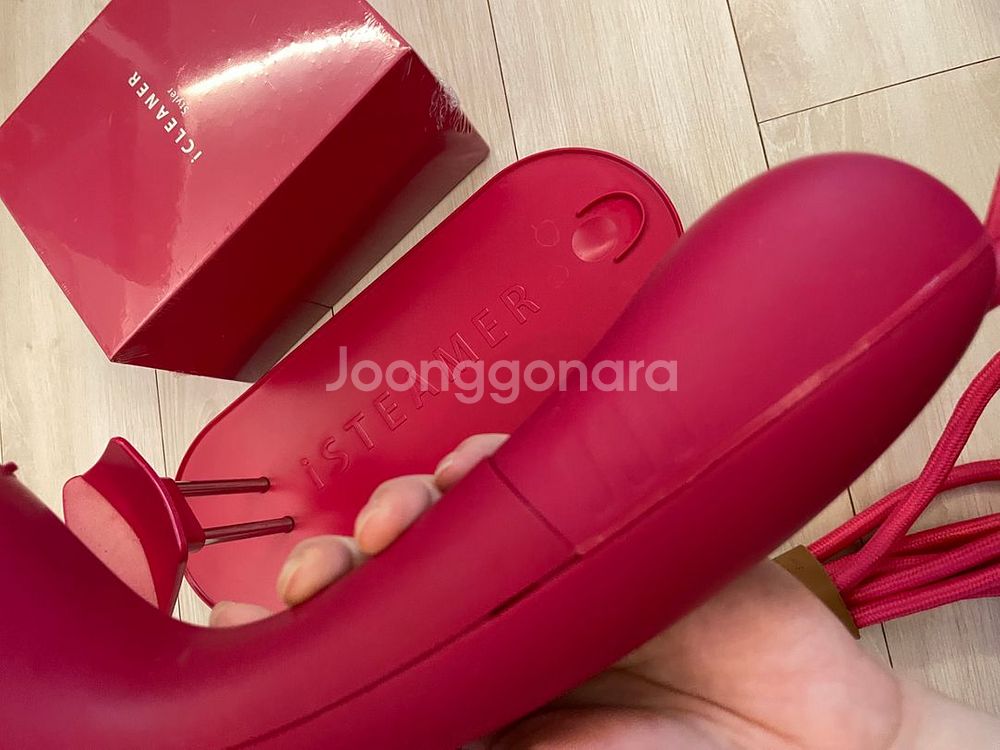 아이스티머 핸디형 스팀다리미,보풀제거기 팝니다--3