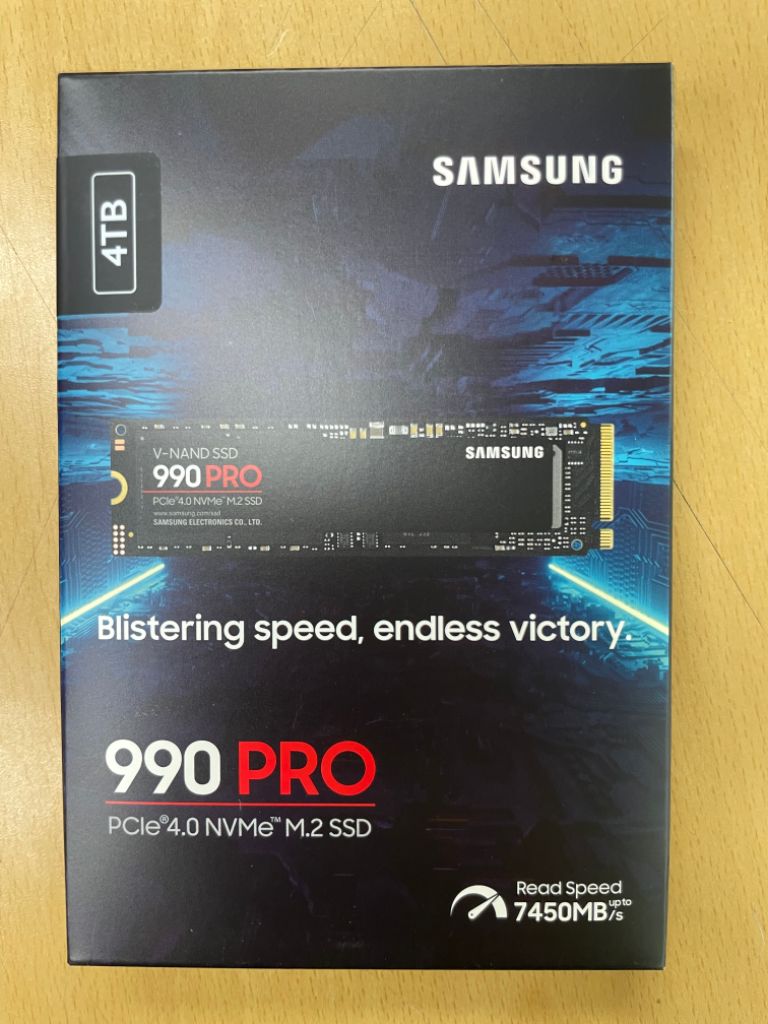 삼성 990 PRO NVMe 4TB