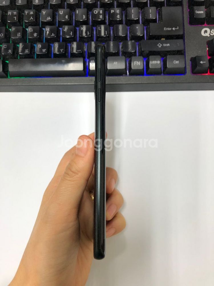 SK 갤럭시S7엣지 블랙 외관깔끔 128G 업무폰--6