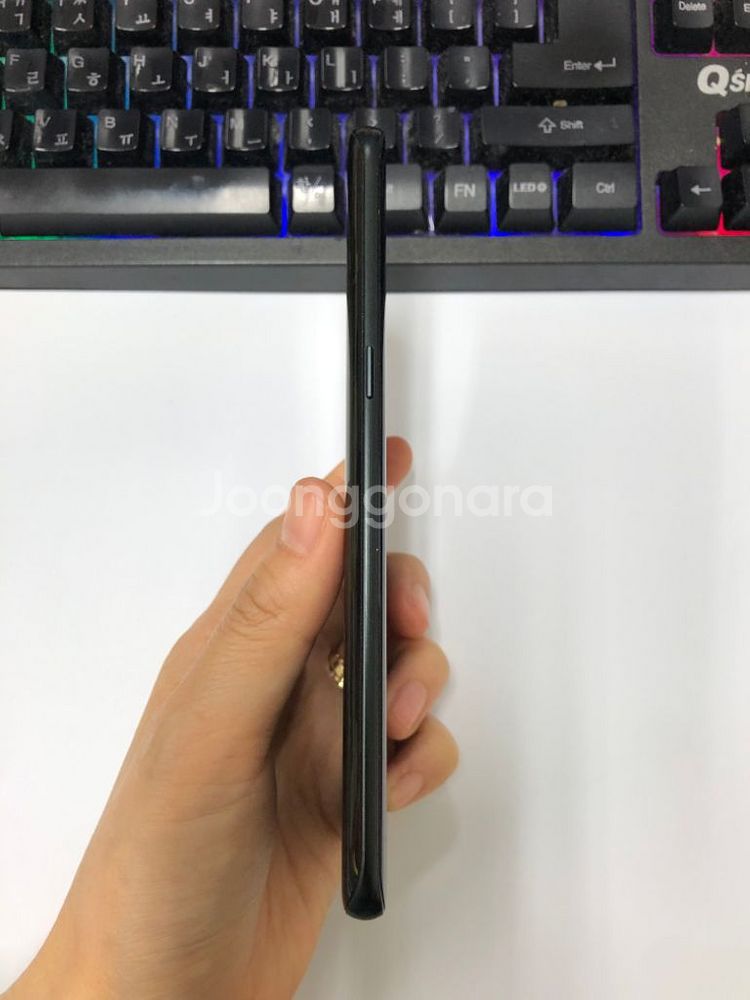 SK 갤럭시S7엣지 블랙 외관깔끔 128G 업무폰--5
