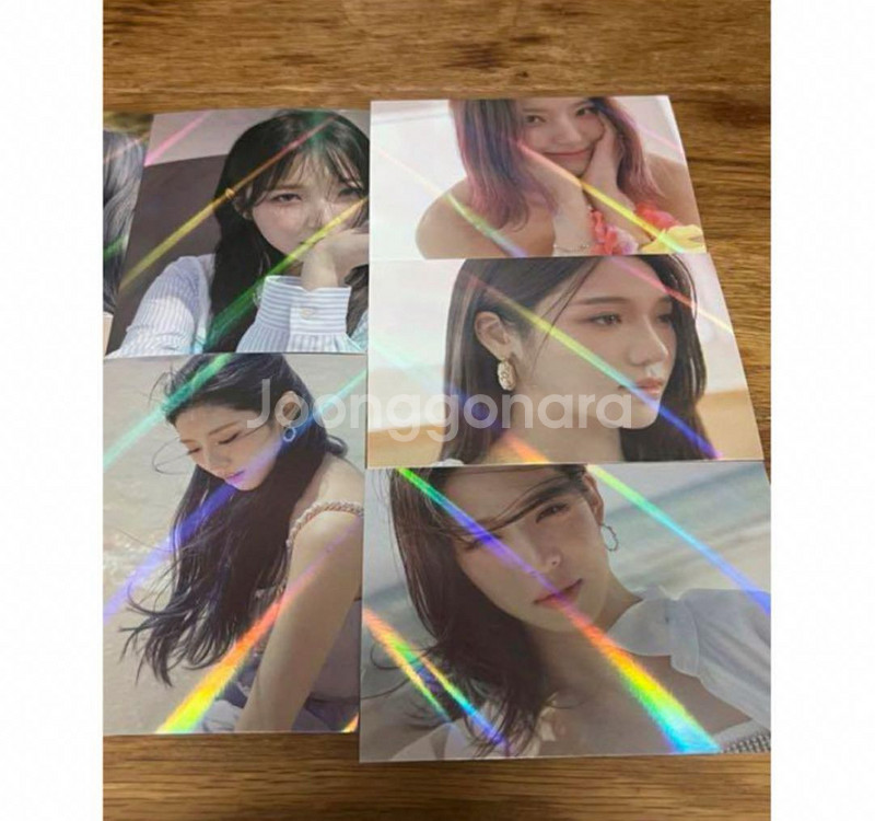 프로미스나인 홀로그램 엽서세트--3