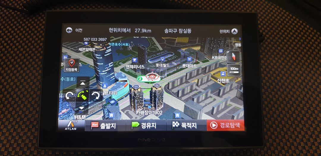 파인드라이브 iQ 3D HD300 네비게이션