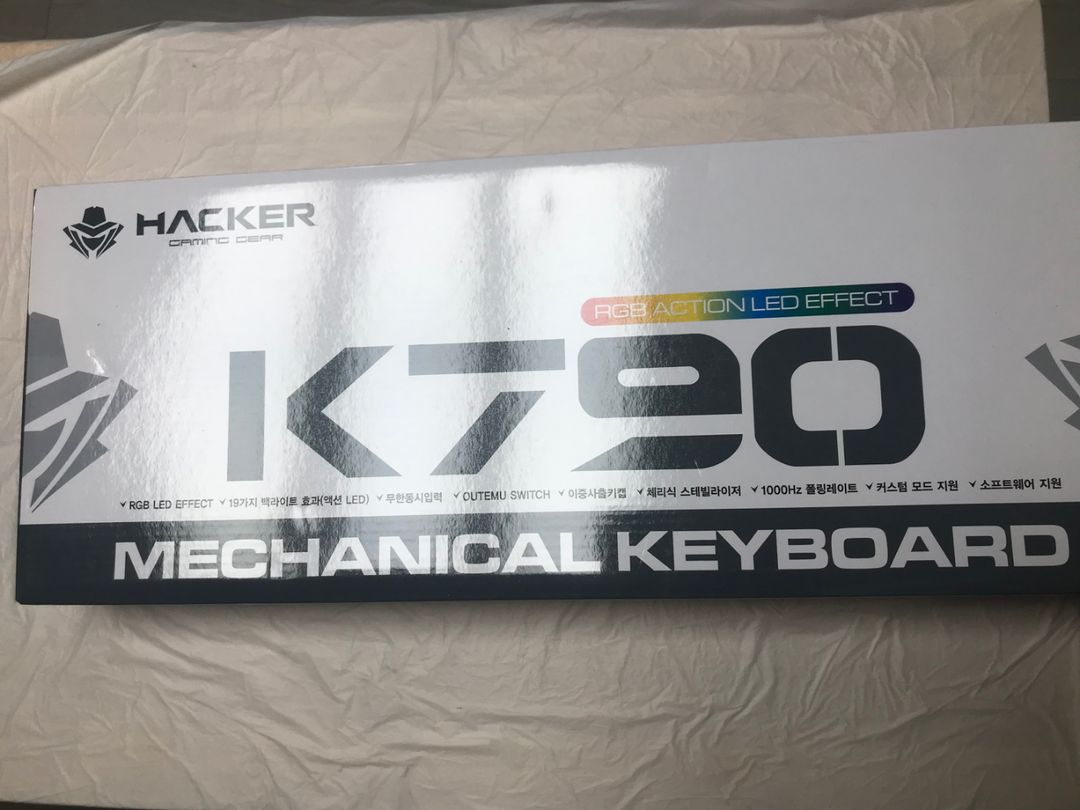 HACKER K790 기계식키보드 (미개봉)