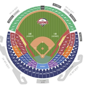 27일 잠실 lg vs 삼성 3루 테이블석 단석 팝니다