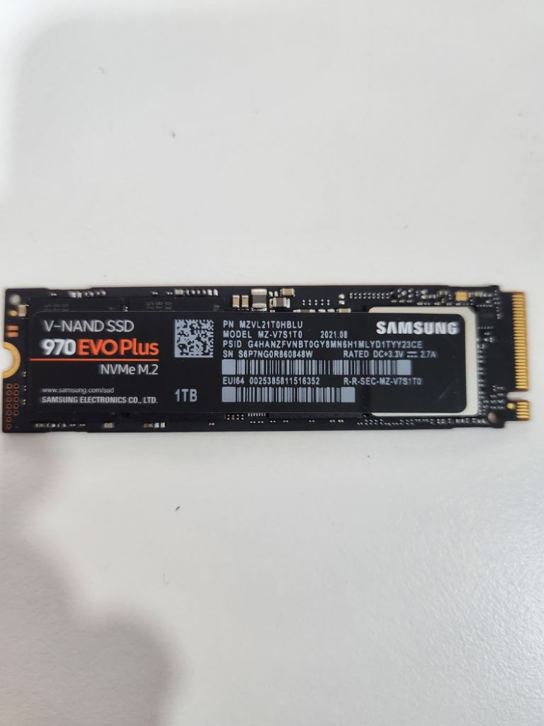 삼성 정품 SSD 970 EVO PLUS NVMEM2