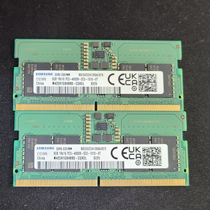 노트북 램 ddr5-4800 8gb x 2