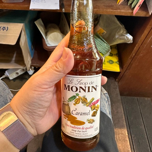 모닌 카라멜시럽 250ml