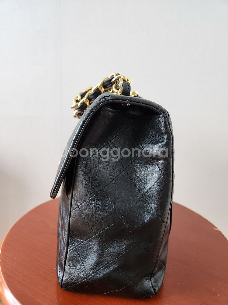 샤넬 빈티지 클래식 플랩백 라지--2