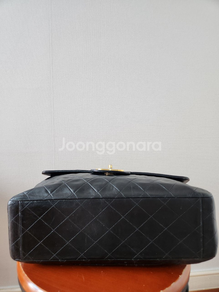 샤넬 빈티지 클래식 플랩백 라지--3