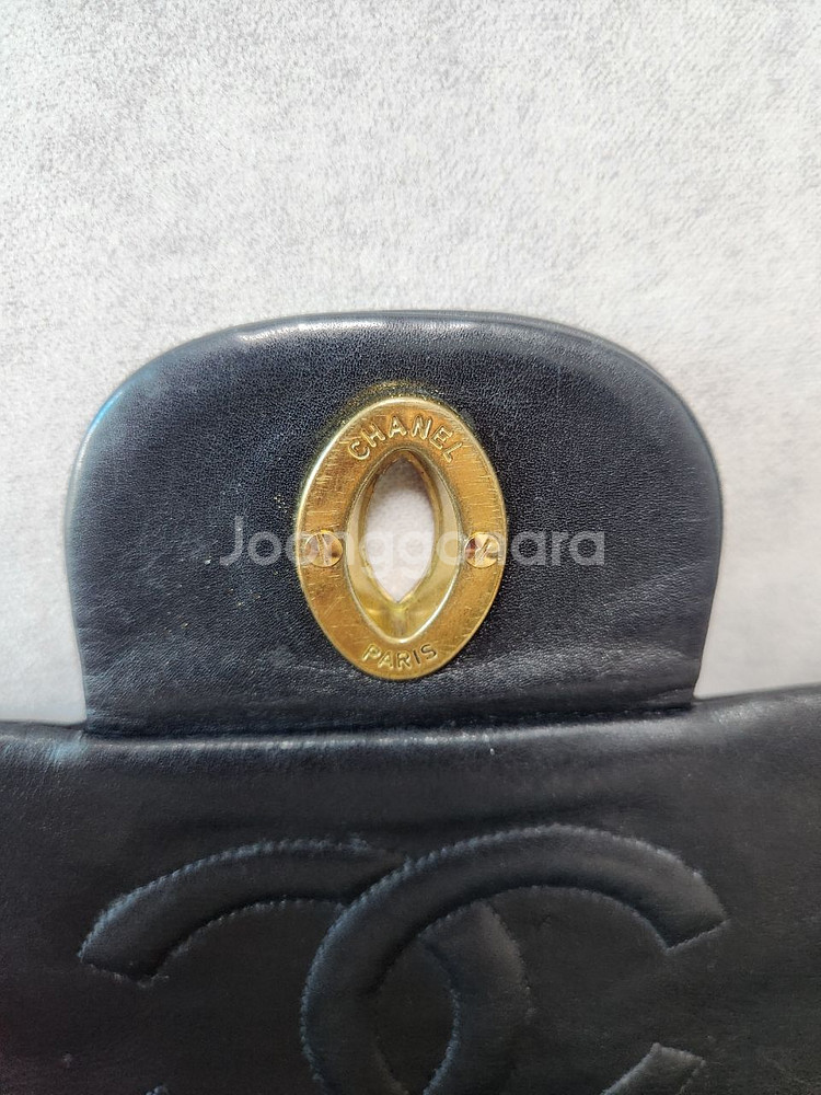 샤넬 빈티지 클래식 플랩백 라지--8