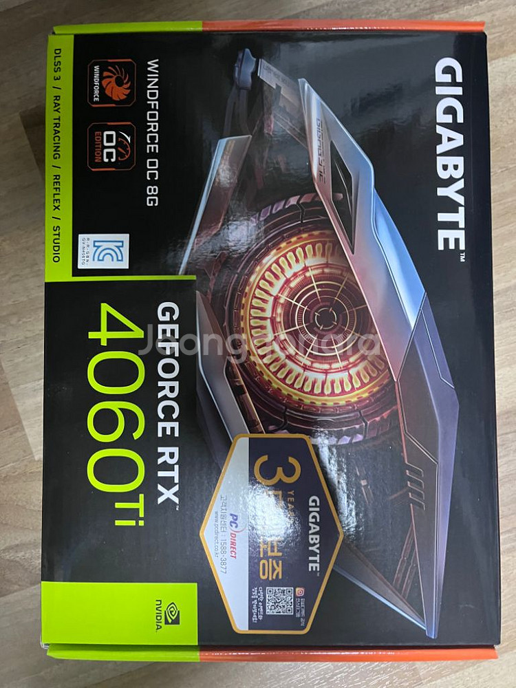 4060ti 기가바이트 oc 판매합니다--3