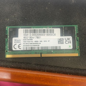 sk하이닉스 ddr5 노트북 램 16gb 4800b