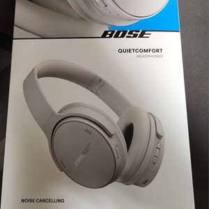 BOSE 보스 QC 헤드폰 화이트 스모크