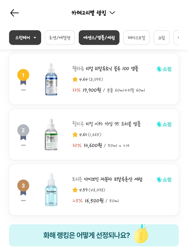 웰라쥬 리얼 히알루로닉 블루100앰플 100ml--3