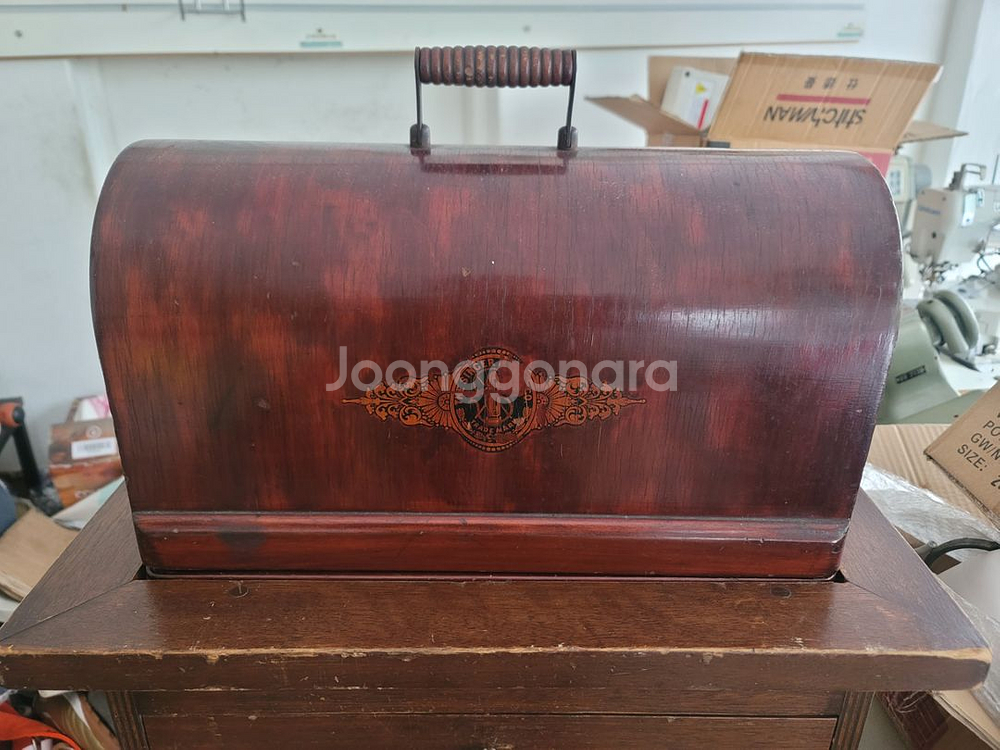 중고미싱 싱거미싱 엔틱미싱 상태좋아요--4