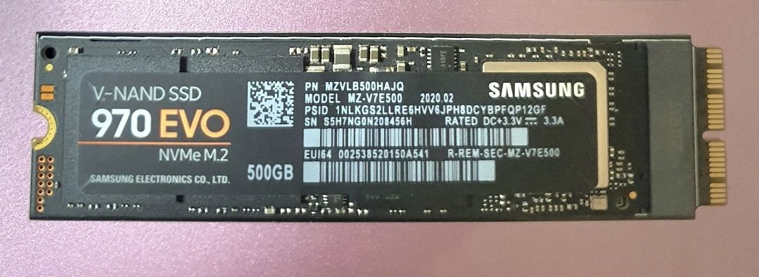 ssd 삼성 970EVO 500G