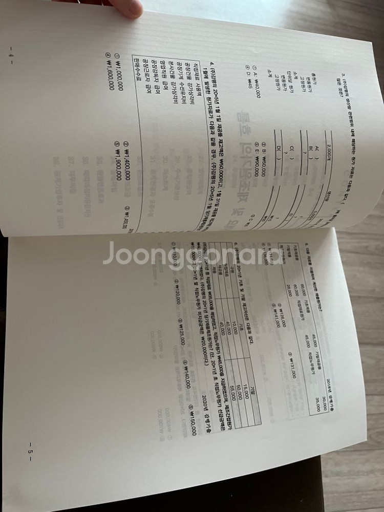 감정평가사 2024 35회 대비 회계 기출문제(새상품)--4