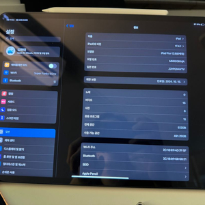 아이패드 프로 6세대 12.9인치 512gb 애플펜슬