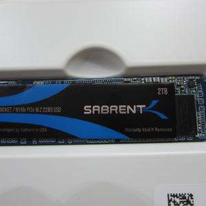 Sabrent Rocket M.2 NVMe 2TB