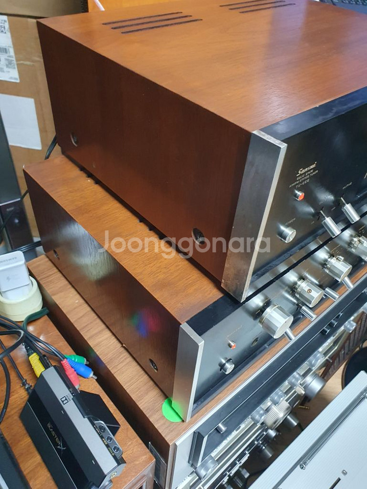 sansui 산수이AU-666 프리앰프--5