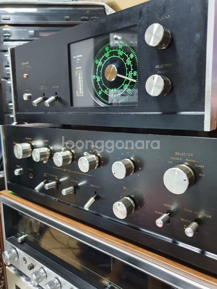 sansui 산수이AU-666 프리앰프--7