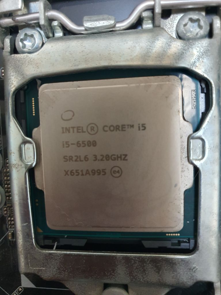 i5 6500 CPU, ASRock h110m 메인보드