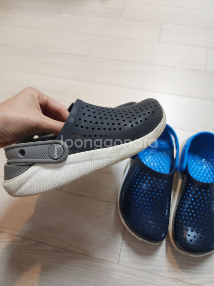 정품 크록스 c13 j1 두켤레--4