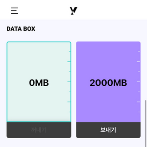 kt y박스 데이터 2기가 4,000원