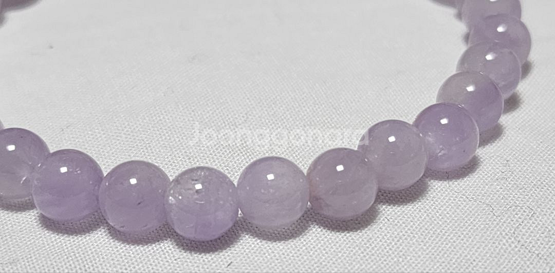 핸드메이드 AA-라벤더자수정 팔찌(6mm)--1