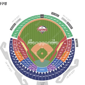 06/23 lg트윈스 1루레드석