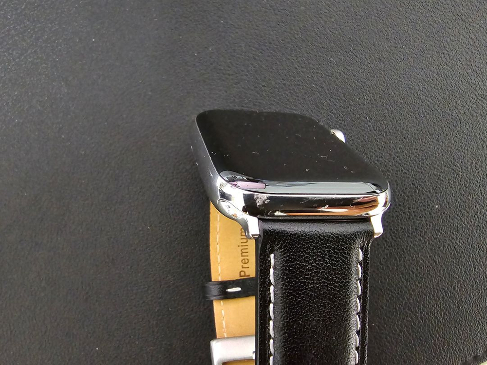 애플워치 6세대 스텐 44mm, 셀룰러(실버)--1