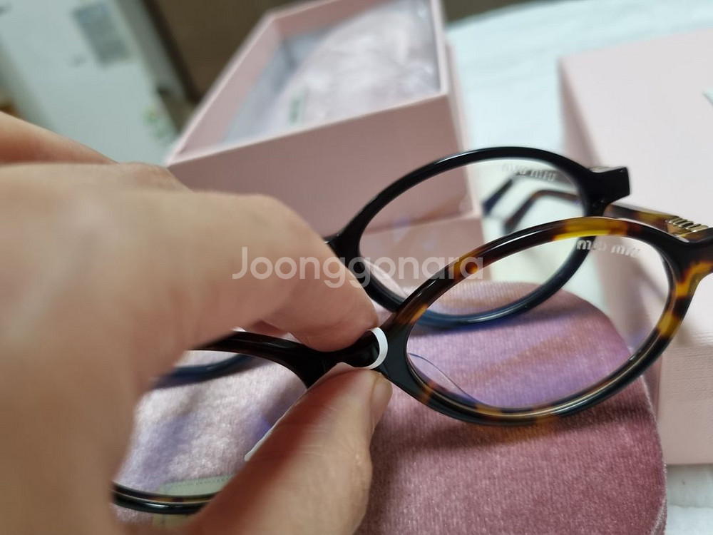 미우미우 리가드 안경테 선글라스 일대일--4