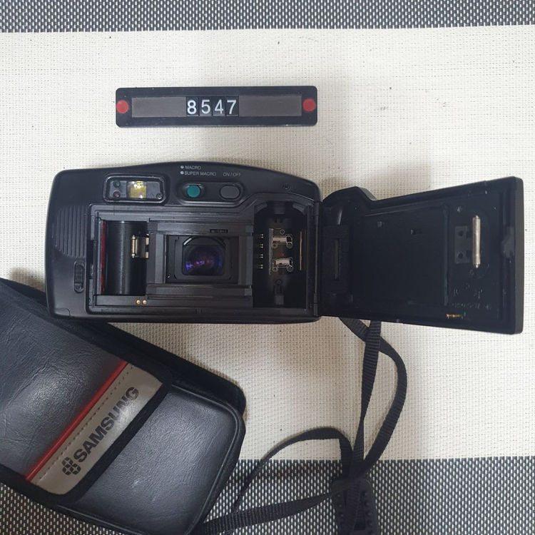 삼성캐녹스 퍼지줌 1050 필름카메라 파우치포함 이미지