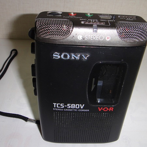 SONY TCS-580V 워크맨 작동품