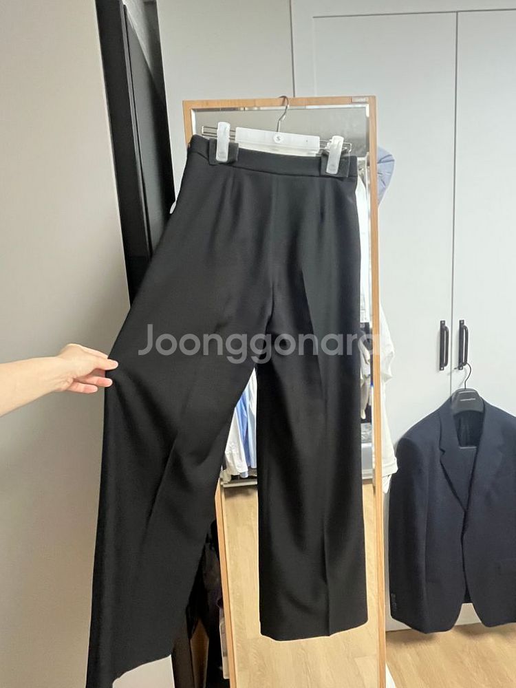시에 SIE 레이어아방와이드 블랙 S (간절기두께)--1