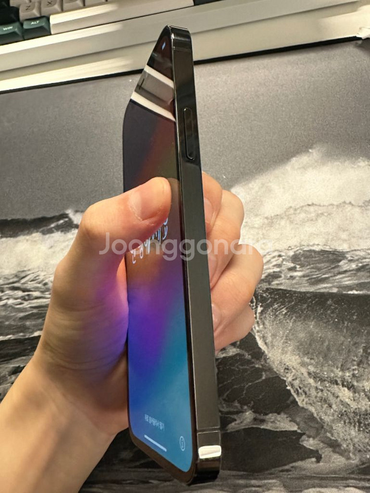 아이폰 12 pro 512GB 그래파이트 자급제--4