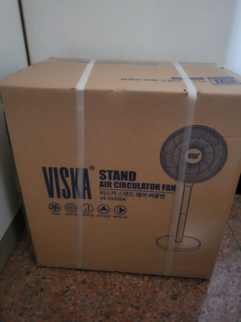 비스카 스탠드 에어 팬써큘레이터 선풍기 VK-ES320