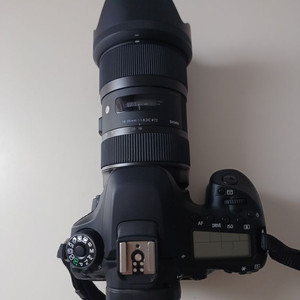 캐논 80D + 캐논 시그마 18-35 mm 렌즈 판매