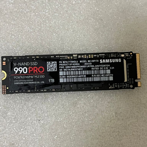 m.2 삼성990pro 1tb,1테라 처분 (택포함)