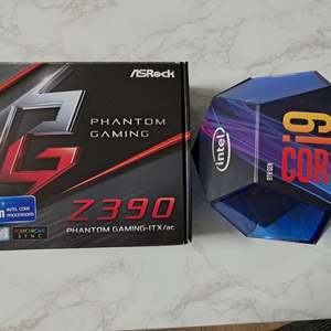 9900k + z390 팬텀 itx