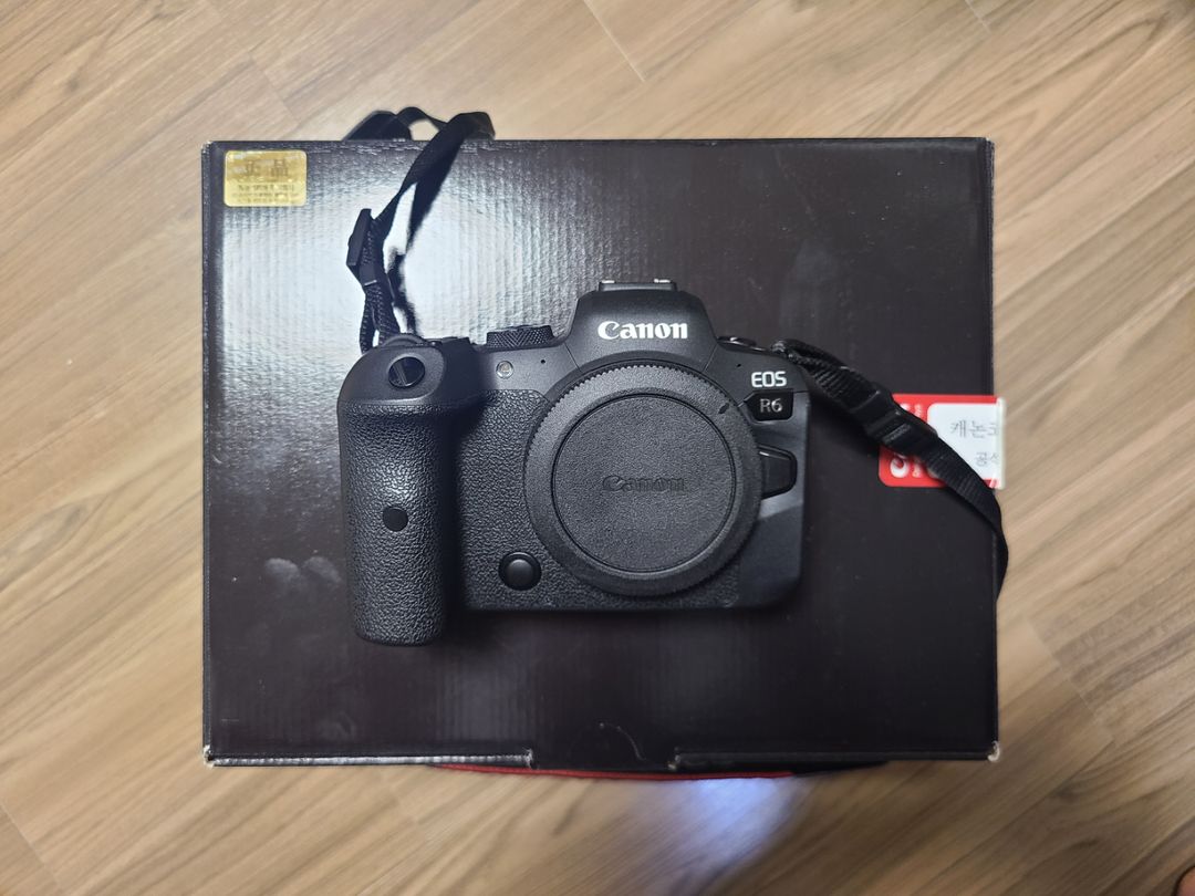 [미러리스 카메라] 캐논 EOS R6, 충전기, 배터리