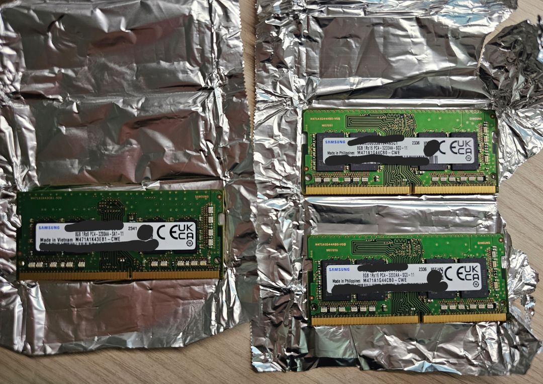 삼성전자 노트북 DDR4 8G PC4-25600 * 2