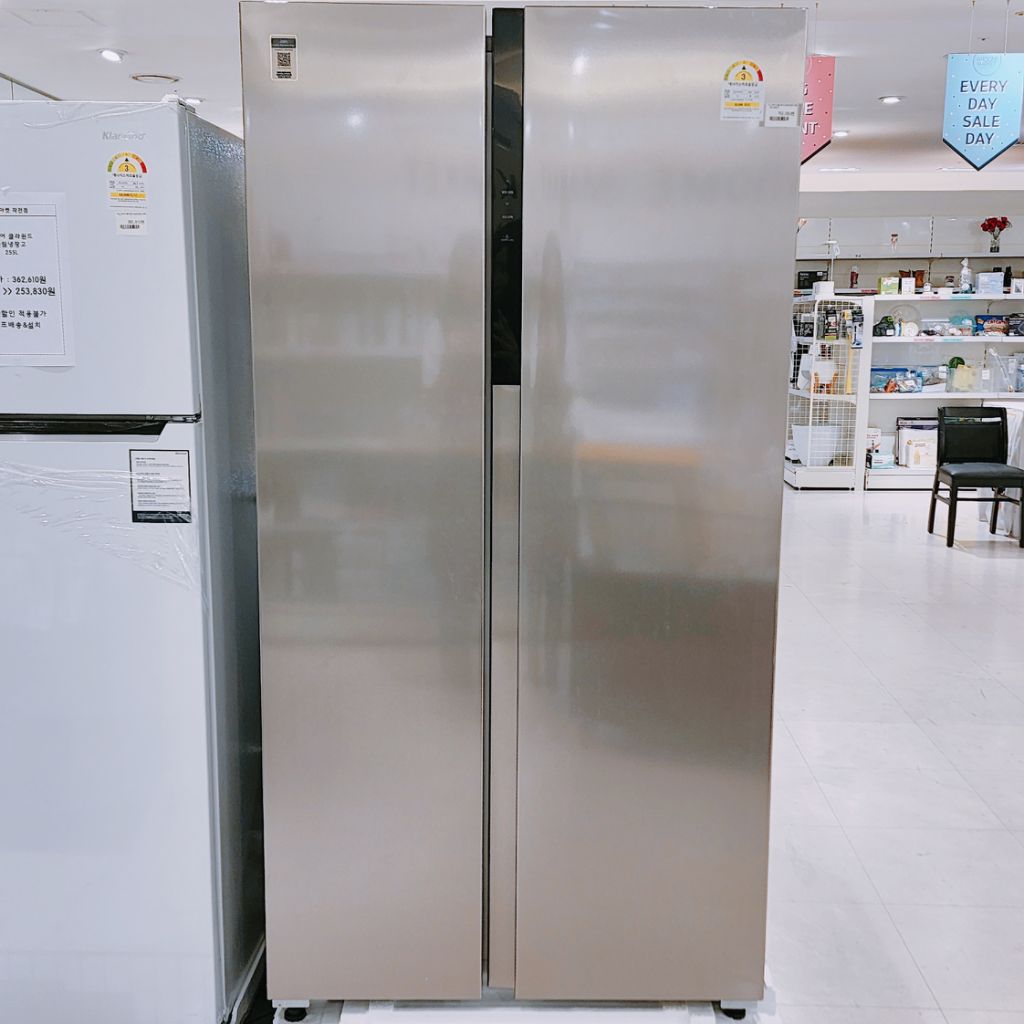캐리어 클라윈드 피트인 양문형 냉장고 535L 인버터