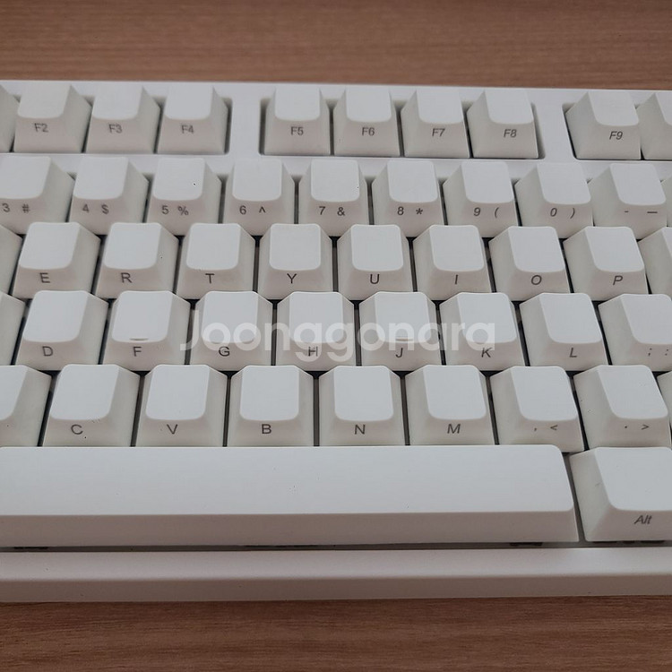 레오폴드 FC750R 갈축 측각 화이트 기계식 키보드--2