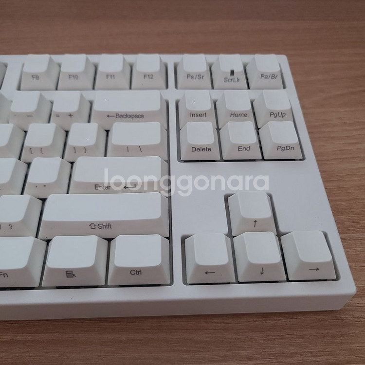 레오폴드 FC750R 갈축 측각 화이트 기계식 키보드--4