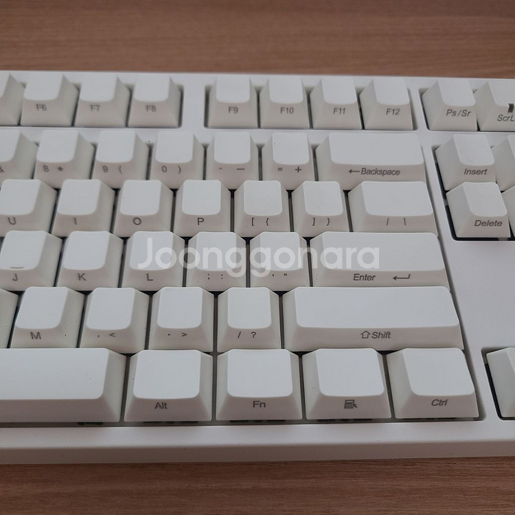 레오폴드 FC750R 갈축 측각 화이트 기계식 키보드--3