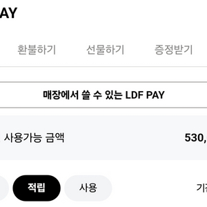 [8% 할인] LDF pay point 530,000