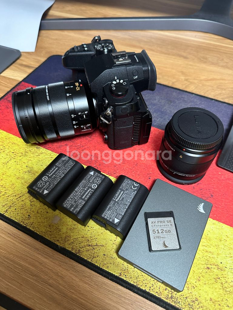 파나소닉 루믹스 gh6 본체 및 렌즈 판매합니다--2